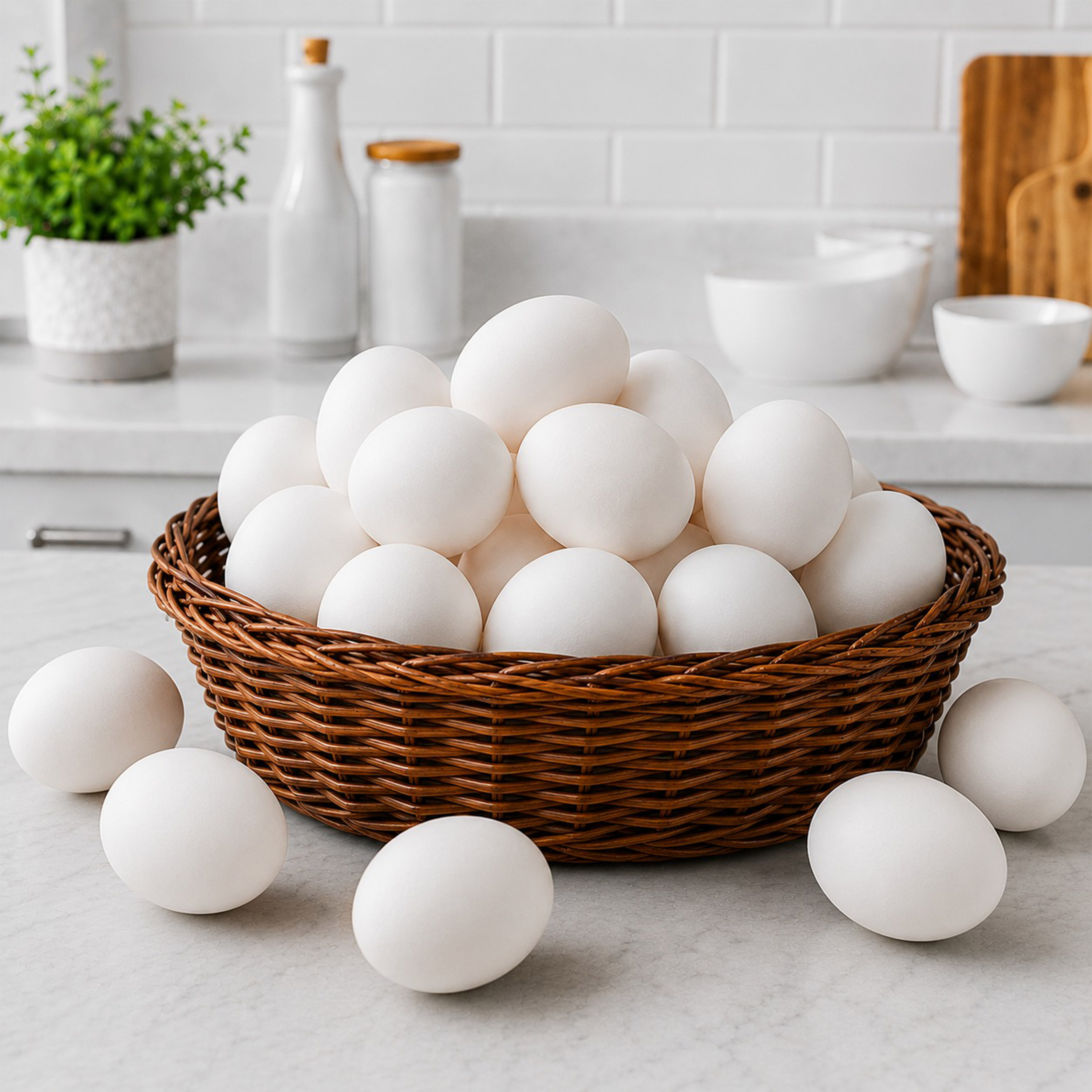 White Eggs